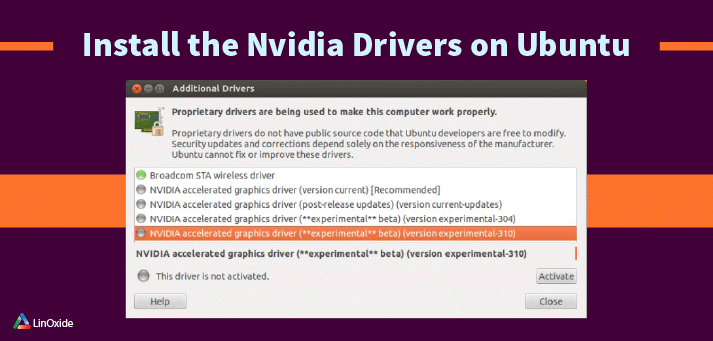 Nvidia driver install problem ubuntu